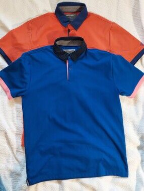2 Twillory Athleisure Polo Shirts size Medium